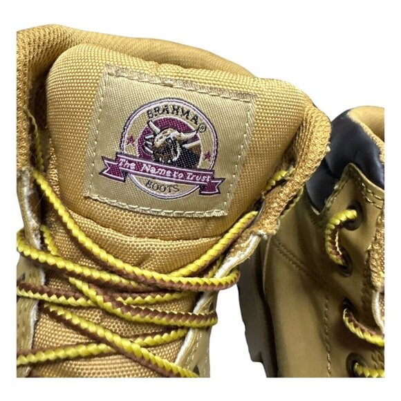 BRAHMA BOOTS STEEL-TOE Work Construction Waterproof WOMENS BOOTS Size 10 US - Picture 7 of 8
